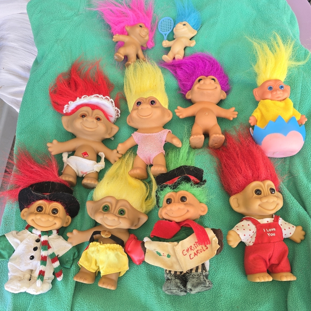 Troll Lot 90's RUSS Set Of 10